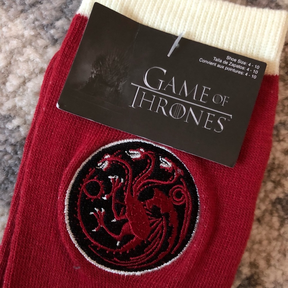 House Targaryen Dragon Socks
